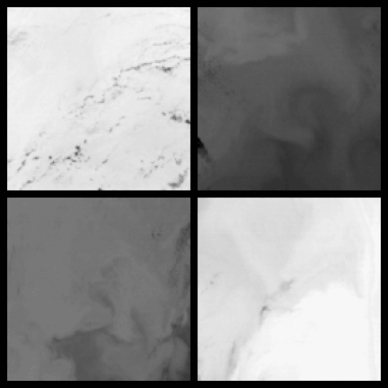 A grid of images generated by a DCGAN